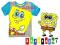 T-SHIRT SPONGE BOB z krótkim rękawem roz. 104