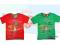 100 t-shirt PLANES samoloty r. 104/110 czerwona