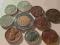 Zestaw monet zagranicznych 10 sztuk