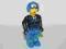 *JS15**LEGO JACK STONE FIGURKA LUDZIK POLICJANTKA*