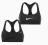 __NIKE Dri Fit biustonosz sportowy FITNESS 2w1__S