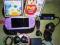 PSP Slim 3004 fioletowa 4GB, super stan + pakiet