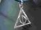 SREBRO  ZAWIESZKA HARRY POTTER INSYGNIA ŚMIERCI