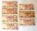 banknot 100 zł x 7 1986-88 RS SA TA TP TH TS TK