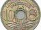 FRANCJA 10 CENTIMES 1938 ROK st.1