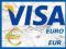 Karta przedpłacona PREPAID VISA walutowa EURO EUR