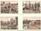Krystynopol. Zniszczenia. 1915. 4 widokówki