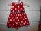 F&amp;F wizytowa sukienka w groszki, r 86