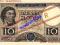 10 zł. Kopia Wzoru banknotu z 1924 roku