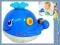 Smily PŁYWAJĄCY WIELORYB  psika świeci DO KĄPIELI