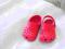 klapki Crocs czerwone 6/7