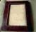 Stara drewniana okleinowana rama biedermeier XIX w