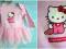 Hello Kitty Body TUTU Przepiękne jak NEXT 3-6m