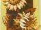 Słoneczniki - schemat w pliku pdf, haft krzyżykowy