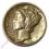 ONE DIME MERCURY 1943 S  AG !! SPRAWDZ INNE AUKCJE