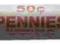 PENNIES 50 CENT ROLKA BANKOWA JEDNOCENTOWEK !!