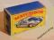 Matchbox Ford G.T.No 41 -pudełko