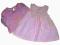 MINI CLUB różowy komplecik sukienka + bluzeczka 56