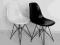 Krzesło insp. Eames EPC DSR Black - NOWOŚĆ