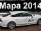 Audi A7 najnowsza mapa 2014 Nowe autostrady 3D MMI