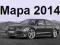 Audi A8 najnowsza mapa 2014 Nowe autostrady 3D MMI