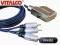 kabel przewód scart euro / 3 rca VITALCO 2,5m