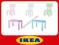 IKEA STOLIK MAMMUT + 2 KRZESEŁKA! NOWE KOLORY!!