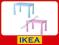 IKEA STOLIK MAMMUT MAMUT! RÓŻOWY I NIEBIESKI!