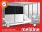 Szafa przesuwna LUX 6 szer.244 połysk  MEBLINE