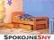 Łóżka Łóżeczko Łóżko pojedyńcze GRZEŚ 160x80 -24H