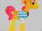 MY LITTLE PONY FLIM SKIM NOWA SASZETKA NEON
