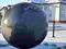 Obracający się globus z granitu - waga 2000kg