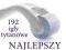 Derma Roller 192 IGŁY TYTANOWE NAJLEPSZY 0,75 mm