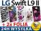 LG Swift L9 II (D605) | Floral Case ETUI +2x FOLIA