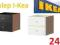 IKEA WKŁAD SZUFLADY DO REG EXPEDIT 2 KOL.NAJTANIEJ