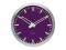KARLSSON ZEGAR  Colour Splash fioletowy i szary