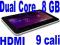 Tablet 9 cali 1.5MHz,8GB,RAM,HDMI,DUALCORE Nowosc!