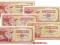 15.Jugoslawia, Zest.Banknotow szt.5, St.3/4