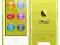 NOWY iPod nano 16gb 7 generacja yellow/limonka