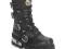 NEW ROCK_BUTY CZARNE GOTH SKÓRA_37