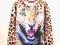 3d print nadruk tygrys leopard panterka BLUZA