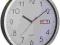 ZEGAR ŚCIENNY OKRĄGŁY BIAŁY