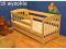 Łóżko Sosnowe WYSOKIE szuflada materac 70X160