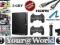 PlayStation 3 120GB + 2 PADY + MOVE + 3 GRY