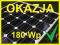 BATERIA SLONECZNA MOC+180W MONO OKAZJA Wys-24h OK!