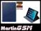 ETUI ZENUS METALLIC DIARY NAVY APPLE IPAD AIR