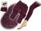 FZ*M560 CALZEDONIA MODP LEGINSY CĘTKI BORDO M