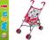 WÓZEK dla LALEK Spacerówka KWIATY *7136