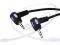 Kabel  mini JACK3.5/mini Jack3.5 1m GOLD KĄTOWY łe