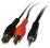 AF8 KABEL STEREO MINIJACK-2XRCA (CHINCH) M/M 25CM